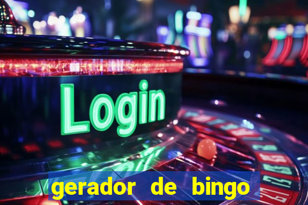 gerador de bingo cha de bebe